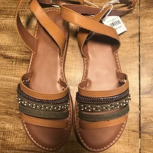 Embellished sandals from American Eagle